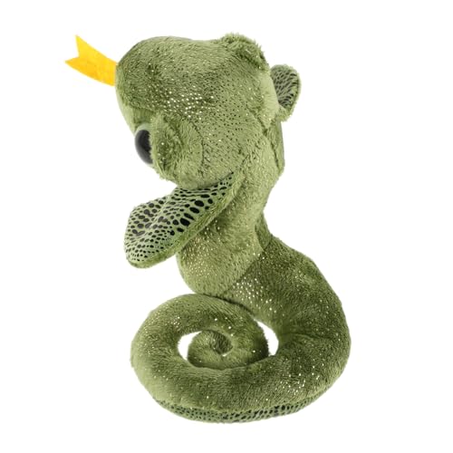 YARNOW Simulierte Schlangenfigur Nettes Ausgestopftes Tier Cartoon Stofftier Tiersachen Schlange Schlangenstofftier Ausgestopftes Tierspielzeug Kuscheltier Schlange Grün Plüsch von YARNOW