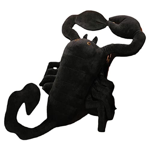 YARNOW Simulierte Skorpionspielzeug Stofftier - lustige Stofftiere Kuscheltier Stofftier für ausgestopfter Plüsch Black YARNOW Simulierte Skorpionspielzeug Stofftier - lustige Stofftiere Kuscheltier Stofftier für ausgestopfter Plüsch Black von YARNOW