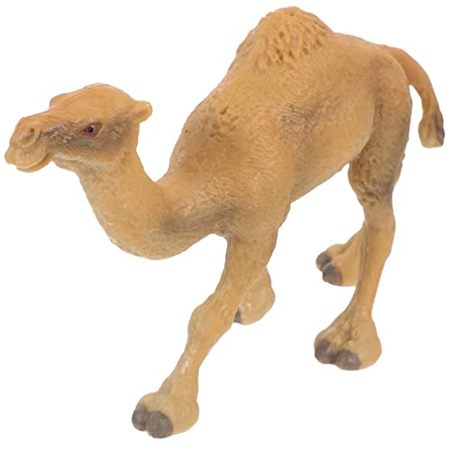 YARNOW Simuliertes Kamelmodell aus Handbemalte Kinderkamelfigur für Dekoration Kamelspielzeug für Lernen und Perfektes von YARNOW