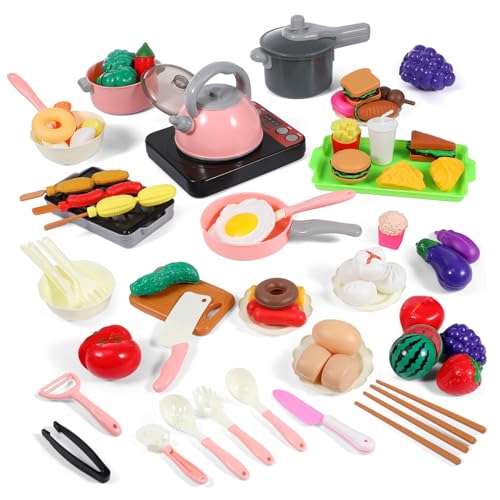 YARNOW Simuliertes Küchenspielzeug Werkzeug Gemüse lehrreich Schneiden Töpfe und Pfannen Spielküchenzubehör Spielset für die Kinderküche Essen vorgeben Plastik YARNOW Simuliertes Küchenspielzeug Werkzeug Gemüse lehrreich Schneiden Töpfe und Pfannen Spielküchenzubehör Spielset für die Kinderküche Essen vorgeben Plastik von YARNOW