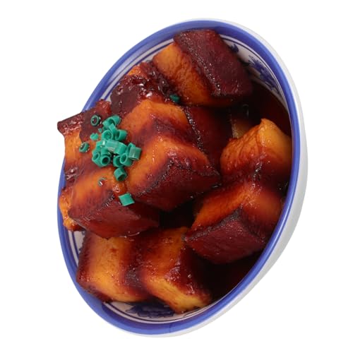 YARNOW Simuliertes geschmortes Schweinefleisch Obstdekoration aus Kunststoff Bananen, frische Produkte Hot-Pot-Suppenbasis gefälschte rote Äpfel falsche Früchte PVC YARNOW Simuliertes geschmortes Schweinefleisch Obstdekoration aus Kunststoff Bananen, frische Produkte Hot-Pot-Suppenbasis gefälschte rote Äpfel falsche Früchte PVC von YARNOW