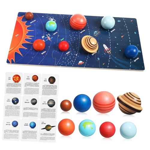 YARNOW Solar System Puzzle aus Lernspielzeug für Interaktives Sonnensystem Puzzle für Planeten Sicher und Langlebig für Junge und Jungen YARNOW Solar System Puzzle aus Lernspielzeug für Interaktives Sonnensystem Puzzle für Planeten Sicher und Langlebig für Junge und Jungen von YARNOW