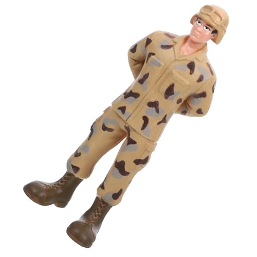 YARNOW Soldatenfigur Deko Figur für Kinderzimmer und Büro Material Vintage Design Geschenkidee für Sammler und Freunde von YARNOW