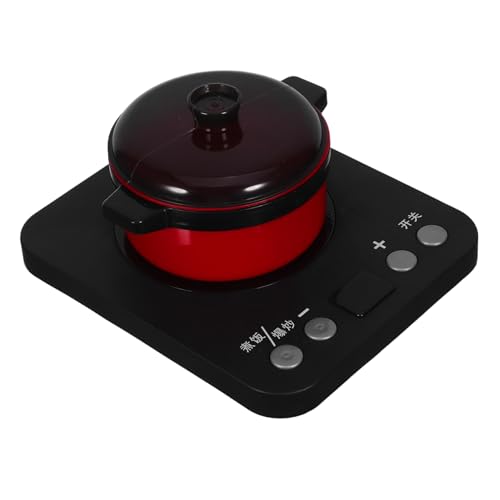 YARNOW Spielküchen Kochgeschirr Induktionsherd Kleinkind Spielküchenzubehör Kleinkind Küchenzubehör Induktionsherd Küchengeschirr Spielzeugküche Rollenspiel Schwarz YARNOW Spielküchen Kochgeschirr Induktionsherd Kleinkind Spielküchenzubehör Kleinkind Küchenzubehör Induktionsherd Küchengeschirr Spielzeugküche Rollenspiel Schwarz von YARNOW