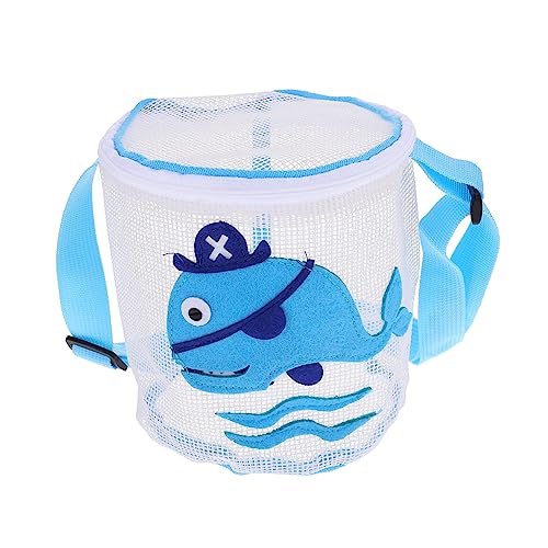 YARNOW Spielzeugtasche Für Den Strand Muschelsammelbeutel Strandtasche Mit Reißverschluss Klein Muschelbeutel Sammeln Strandtasche Für Den Strand Blue PVC YARNOW Spielzeugtasche Für Den Strand Muschelsammelbeutel Strandtasche Mit Reißverschluss Klein Muschelbeutel Sammeln Strandtasche Für Den Strand Blue PVC von YARNOW