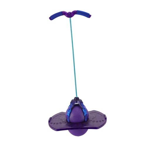 YARNOW Sprungball Mit Griff Für Lustiges Übungsball Für Outdoor Aktivitäten Fördert Sportliches Interesse Für Jungen Und Farblich Zufälliger Griff Ball von YARNOW