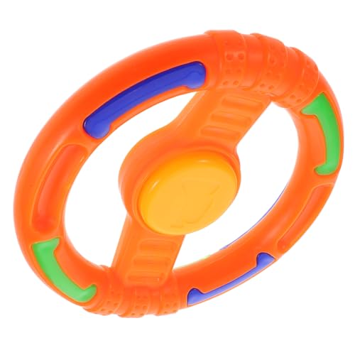 YARNOW Steering Wheel Toy für Simulierter Fahrcontroller für Rücksitz Pädagogisches für Kleinkinder und Junge Mädchen Motorischen Fähigkeiten und Kreativen von YARNOW