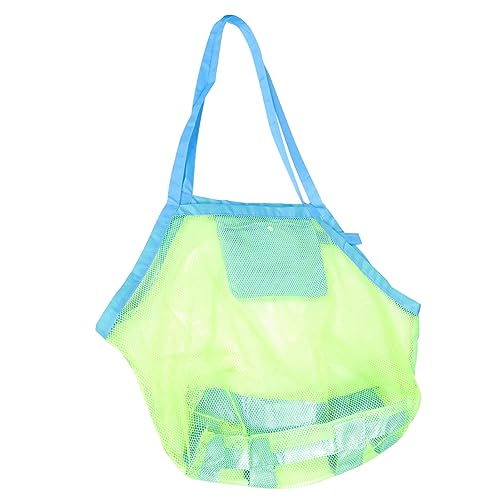 YARNOW Strandnetz Tasche für Faltbare Große Aufbewahrungstasche für Strandspielzeug für Boote Camping und Outdoor Aktivitäten Leicht und Praktisch Grün Blau YARNOW Strandnetz Tasche für Faltbare Große Aufbewahrungstasche für Strandspielzeug für Boote Camping und Outdoor Aktivitäten Leicht und Praktisch Grün Blau von YARNOW