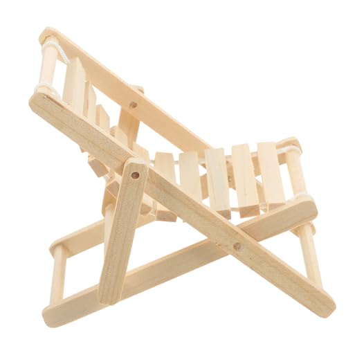YARNOW Strandstuhl Modell Dekorativer Puppenhaus Loungesessel Hausstuhl für Mikrolandschaft und Stranddekoration Deko Accessoire für Kreative YARNOW Strandstuhl Modell Dekorativer Puppenhaus Loungesessel Hausstuhl für Mikrolandschaft und Stranddekoration Deko Accessoire für Kreative von YARNOW