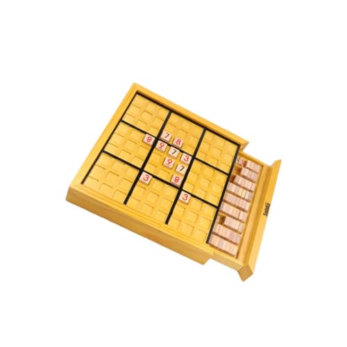 YARNOW Sudoku Brettspiel aus Holz Intelligentes Zahlenspiel für Erwachsene Kreative Denksportaufgabe Fantasie und Familienspiel YARNOW Sudoku Brettspiel aus Holz Intelligentes Zahlenspiel für Erwachsene Kreative Denksportaufgabe Fantasie und Familienspiel von YARNOW