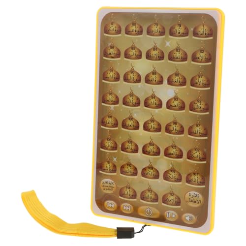 YARNOW Tablet -Lernspielzeug für Kleinkinder für kleine Mädchen für frühkindliche Bildung -Laptop Kleinkind Laptop Elektronisches Bauteil Golden YARNOW Tablet -Lernspielzeug für Kleinkinder für kleine Mädchen für frühkindliche Bildung -Laptop Kleinkind Laptop Elektronisches Bauteil Golden von YARNOW
