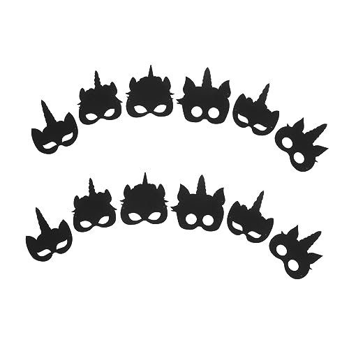 YARNOW Teiliges Einhorn Kratzpapier Masken DIY Halloween Party Bastelset für Stabile Weiße Kratzmaske zum Bemalen Lustige Einhorn Partydekoration Sicher und Reißfest YARNOW Teiliges Einhorn Kratzpapier Masken DIY Halloween Party Bastelset für Stabile Weiße Kratzmaske zum Bemalen Lustige Einhorn Partydekoration Sicher und Reißfest von YARNOW