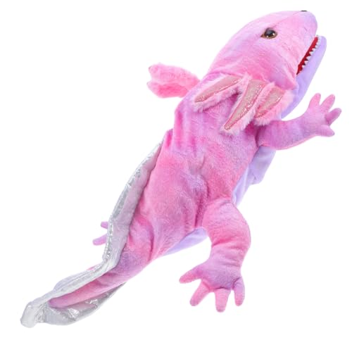 YARNOW Tierhandpuppen – Süße Axolotl-plüschpuppen Mit Beweglichem Mund, Weiches Stofftier, Rollenspielspielzeug Für Kleinkinder, Geschichtenerzähler Für Kinder Im Alter Von 4–8 Jahren YARNOW Tierhandpuppen – Süße Axolotl-plüschpuppen Mit Beweglichem Mund, Weiches Stofftier, Rollenspielspielzeug Für Kleinkinder, Geschichtenerzähler Für Kinder Im Alter Von 4–8 Jahren von YARNOW