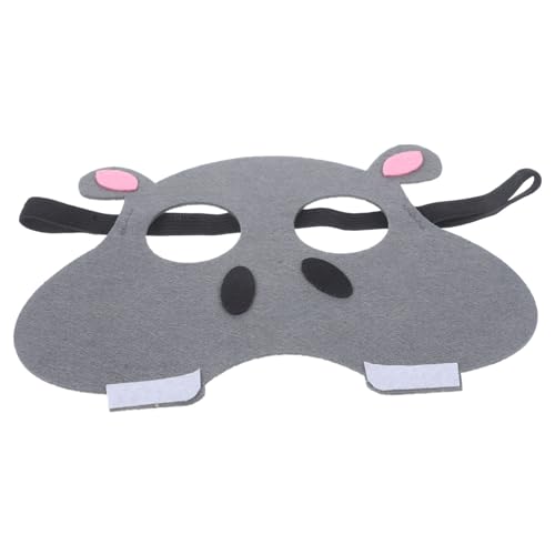 YARNOW Tiermaske Halbgesichtsmaske aus Atmungsaktivem Vliesstoff für Karneval Cosplay Kostüm Party Halloween Bühnenperformance YARNOW Tiermaske Halbgesichtsmaske aus Atmungsaktivem Vliesstoff für Karneval Cosplay Kostüm Party Halloween Bühnenperformance von YARNOW