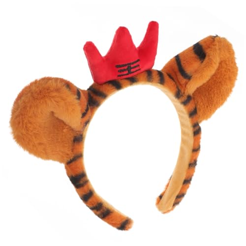YARNOW Tiger Ohr Haarreif mit Kleinem Tigerohren Design Stylisches Cosplay Stirnband für Damen Vielseitiges Accessoire für Party Festival und Alltag Verspieltes Kostümzubehör YARNOW Tiger Ohr Haarreif mit Kleinem Tigerohren Design Stylisches Cosplay Stirnband für Damen Vielseitiges Accessoire für Party Festival und Alltag Verspieltes Kostümzubehör von YARNOW
