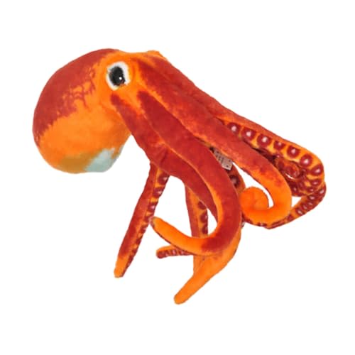 YARNOW Tintenfischkissen Plüschtier Süße Simulations-Oktopus-Spielzeuge Simulationshausspielzeug Oktopus Oktopusspielzeug für Tierspielzeugkind kurzer Plüsch Orange YARNOW Tintenfischkissen Plüschtier Süße Simulations-Oktopus-Spielzeuge Simulationshausspielzeug Oktopus Oktopusspielzeug für Tierspielzeugkind kurzer Plüsch Orange von YARNOW