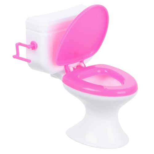 YARNOW Toiletten Dekoration für Puppenhäuser Zartes Badezimmerzubehör Realistische Spielzeuge Dekoration für Miniaturszenen für Kreative YARNOW Toiletten Dekoration für Puppenhäuser Zartes Badezimmerzubehör Realistische Spielzeuge Dekoration für Miniaturszenen für Kreative von YARNOW