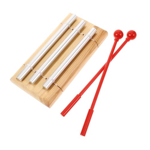 YARNOW Triphon DREI Musikinstrument Glockenspiel Lehrer Heilung Klassenzimmer Windspiele Musikinstrument Klangheilende Glockenspiele Musikinstrumente für Kleinkinder hölzern Hellbraun YARNOW Triphon DREI Musikinstrument Glockenspiel Lehrer Heilung Klassenzimmer Windspiele Musikinstrument Klangheilende Glockenspiele Musikinstrumente für Kleinkinder hölzern Hellbraun von YARNOW