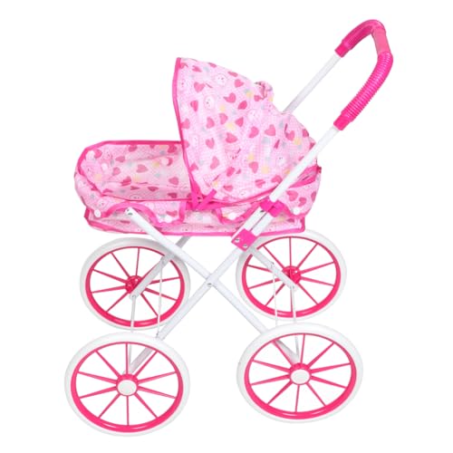 YARNOW Trolley- Puppe Wagen Vorgeben Gefälscht Tragbar Faltbar Sitz -babytrage Oxford-Stoff Rosa YARNOW Trolley- Puppe Wagen Vorgeben Gefälscht Tragbar Faltbar Sitz -babytrage Oxford-Stoff Rosa von YARNOW