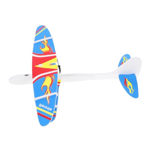 YARNOW USB Aufladbarer Gleitflugzeug aus Schaumstoff für Kreatives mit Zufälligem Muster für Außenbereich und Kleine von YARNOW