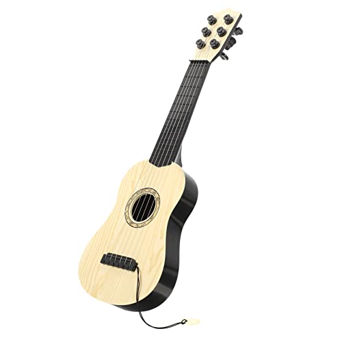 YARNOW Ukulele Realistisches Musikinstrument für Frühe Lernhilfe Robustes Design Feiertagen von YARNOW