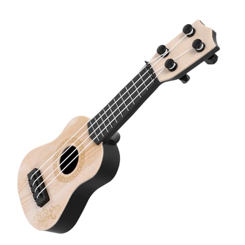 YARNOW Ukulele Saitige Gitarre Für Musikunterricht Handliches Musikinstrument Für Jungen Und Robuste Saiten Und Glatte Oberfläche Musikalische von YARNOW