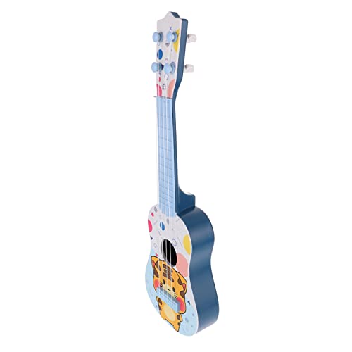 YARNOW Ukulele aus Kunststoff Musikinstrument für Lernspielzeug zur Musikalischen Früherziehung Buntes Design für Jungen und Mädchen von YARNOW
