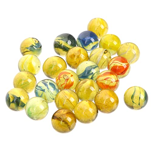 YARNOW Vintage Glasmarbles Spielzeugset Große Murmeln für Interaktive Spiele für Familienaktivitäten Reisen und Feste YARNOW Vintage Glasmarbles Spielzeugset Große Murmeln für Interaktive Spiele für Familienaktivitäten Reisen und Feste von YARNOW