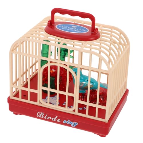YARNOW Vogelkäfig- Mit Sprachsteuerung Vogel Spielzeugring Vogelspielzeug Für Sittiche Spielzeugglocken Für Vögel Jaw - Robotervogel Papageien-glockenspielzeug Plastik YARNOW Vogelkäfig- Mit Sprachsteuerung Vogel Spielzeugring Vogelspielzeug Für Sittiche Spielzeugglocken Für Vögel Jaw - Robotervogel Papageien-glockenspielzeug Plastik von YARNOW