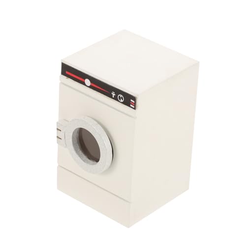 YARNOW Waschmaschinenmodell Küchenzubehör Für Puppenstuben Waschmaschine Puppenhaus-küche Dollhouse Decor Kleines Waschmaschinenspielzeug Mini-Waschmaschine Plastik Weiß YARNOW Waschmaschinenmodell Küchenzubehör Für Puppenstuben Waschmaschine Puppenhaus-küche Dollhouse Decor Kleines Waschmaschinenspielzeug Mini-Waschmaschine Plastik Weiß von YARNOW