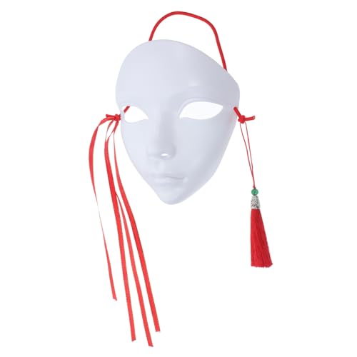 YARNOW Weiße DIY Maske Vollgesichts Masquerade Maske zum Bemalen für Erwachsene Wiederverwendbare für Karneval Halloween Cosplay und Partys Passend für Gesichter YARNOW Weiße DIY Maske Vollgesichts Masquerade Maske zum Bemalen für Erwachsene Wiederverwendbare für Karneval Halloween Cosplay und Partys Passend für Gesichter von YARNOW