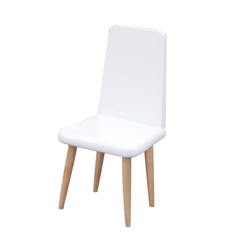 YARNOW Weißer Stuhl Für Puppenhaus Hochwertiges Birkenholz Mini Möbel Für Mini Apartment Dekoration Kompakte Elegantes Design Für Mini Und Zubehör YARNOW Weißer Stuhl Für Puppenhaus Hochwertiges Birkenholz Mini Möbel Für Mini Apartment Dekoration Kompakte Elegantes Design Für Mini Und Zubehör von YARNOW