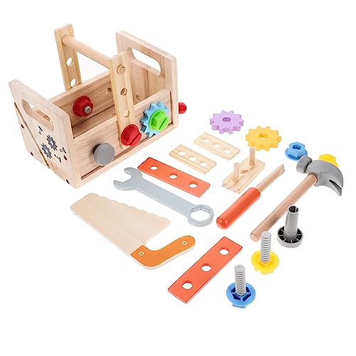 YARNOW Werkzeugset und Robustes Sicheres Werkzeugspielzeug Teiliges Lernspielzeug für Kleinkinder Hammer Schraubenzieher Schrauben und Muttern Fördert Motorische Fähigkeiten und YARNOW Werkzeugset und Robustes Sicheres Werkzeugspielzeug Teiliges Lernspielzeug für Kleinkinder Hammer Schraubenzieher Schrauben und Muttern Fördert Motorische Fähigkeiten und von YARNOW