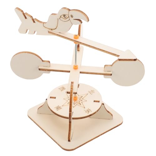 YARNOW Windfahnen Experimentierset Windmühle Windgenerator Malspielzeug Holztechnik Set Stem Kits Für Wissenschafts Set Für Wissenschafts Laborkittel Für Physikspielzeug von YARNOW
