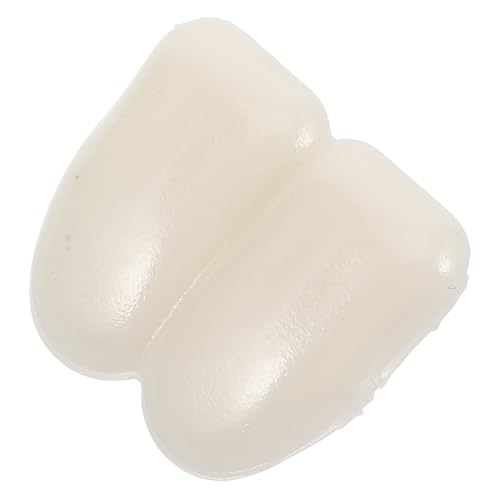YARNOW Zahnersatz Halloweenkostüm Hasenzähne Dekoration Falscher Halloween künstliche Zähne Beige von YARNOW