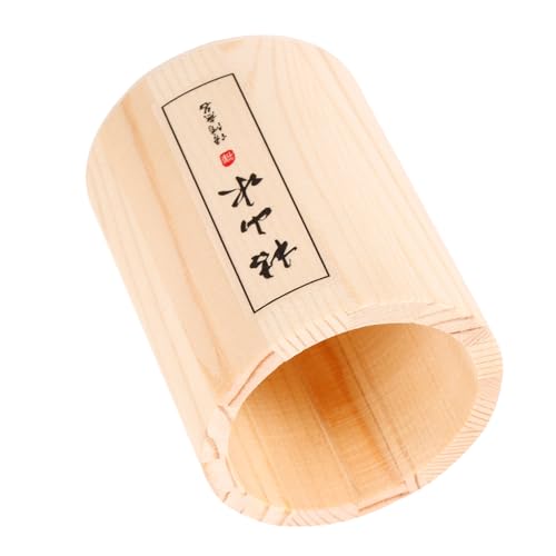 YARNOW Zen Garten Zubehör Holzbox für Kleine Rakes und Pinsel Dekorativer Stifthalter und Aufbewahrungskiste für Schreibtisch Make Up Organizer und Kreative von YARNOW