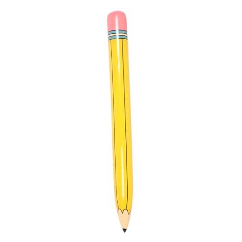 YARNOW aufblasbares Bleistiftspielzeug aufblasbare Dekorationen PVC-Ballon Bleistift aufblasbar aufblasbare Bleistiftstütze Klassenzimmerdekoration aufblasbare Requisiten Gelb YARNOW aufblasbares Bleistiftspielzeug aufblasbare Dekorationen PVC-Ballon Bleistift aufblasbar aufblasbare Bleistiftstütze Klassenzimmerdekoration aufblasbare Requisiten Gelb von YARNOW
