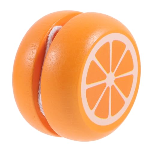 YARNOW hölzernes Jo-Jo Jo-Jo Anfänger Zappeln für Karikatur Ausbildung klein Unisex-Ball Lernball für Schüler Unisex-Fingerspitzenball Jo-Jo-Bälle Orange YARNOW hölzernes Jo-Jo Jo-Jo Anfänger Zappeln für Karikatur Ausbildung klein Unisex-Ball Lernball für Schüler Unisex-Fingerspitzenball Jo-Jo-Bälle Orange von YARNOW