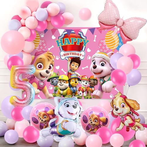 Dog Thema Geburtstags Dekorationen,Cartoon Luftballons Set,Thema Deko Kindergeburtstag, Cartoon Hintergrund,Thema Geburtstags Dekoration für 5 Jahr Kinder Dog Thema Geburtstags Dekorationen,Cartoon Luftballons Set,Thema Deko Kindergeburtstag, Cartoon Hintergrund,Thema Geburtstags Dekoration für 5 Jahr Kinder von YAXMME