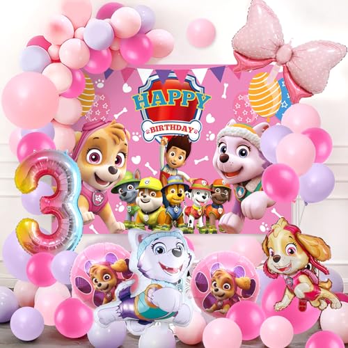 Dog Thema Party Dekorationen,Dog Thema Geburtstags Dekorationen,Cartoon Luftballons Set,Thema Deko Kindergeburtstag,Thema Geburtstags Dekoration für 3 Jahr Kinder Dog Thema Party Dekorationen,Dog Thema Geburtstags Dekorationen,Cartoon Luftballons Set,Thema Deko Kindergeburtstag,Thema Geburtstags Dekoration für 3 Jahr Kinder von YAXMME