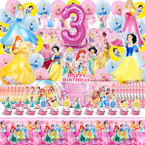 Prinzessin Geburtstag Deko für Mädchen 3 Jahre, Prinzessin Party Deko Kindergeburtstag, Prinzessin Ballon, Prinzessin Hintergrund, Folienballon Prinzessin, Helium Luftballons Prinzessin Prinzessin Geburtstag Deko für Mädchen 3 Jahre, Prinzessin Party Deko Kindergeburtstag, Prinzessin Ballon, Prinzessin Hintergrund, Folienballon Prinzessin, Helium Luftballons Prinzessin von YAXMME