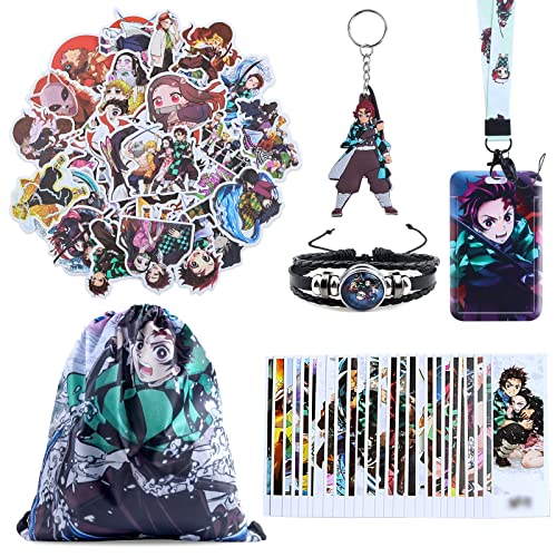 YAXMME 90 Pcs Dam Slay Merch Geschenkset, Anime Sticker, Keychain, Kordelzugbeutel, Lesezeichen, Armband, Kartenhaltern, für Fans YAXMME 90 Pcs Dam Slay Merch Geschenkset, Anime Sticker, Keychain, Kordelzugbeutel, Lesezeichen, Armband, Kartenhaltern, für Fans von YAXMME