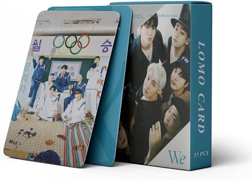 BTS Bangtan Lomo Karten "WE" Special 8 Ourselves We Album Photocards Geschenk für Fan, 55 Stück BTS Bangtan Lomo Karten "WE" Special 8 Ourselves We Album Photocards Geschenk für Fan, 55 Stück von YAzgan