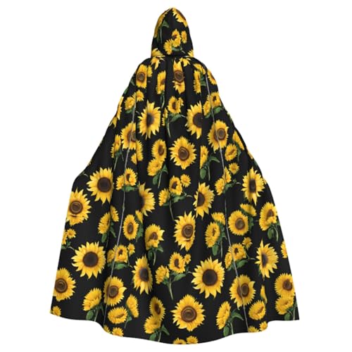 Halloween Zauberer Hexe Kapuzenmantel Umhang Weihnachten Hoodies Umhang Cosplay für Erwachsene Männer Frauen Urlaub Gastgeschenke Partyzubehör Kleider Kleidung Kostüm – Sonnenblume Blühende Blumen Halloween Zauberer Hexe Kapuzenmantel Umhang Weihnachten Hoodies Umhang Cosplay für Erwachsene Männer Frauen Urlaub Gastgeschenke Partyzubehör Kleider Kleidung Kostüm – Sonnenblume Blühende Blumen von YBAOFU