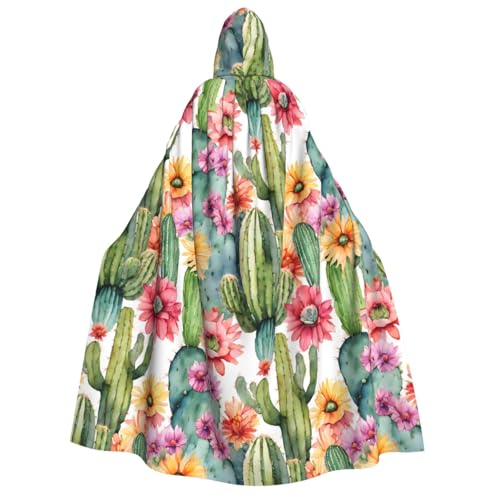 YBAOFU Halloween Hexe Zauberer Kapuzenumhang, Weihnachten Cosplay Kapuzenumhang für Männer und Frauen Mode Gastgeschenke Partyzubehör Kleider Kostüme - Rosa von YBAOFU