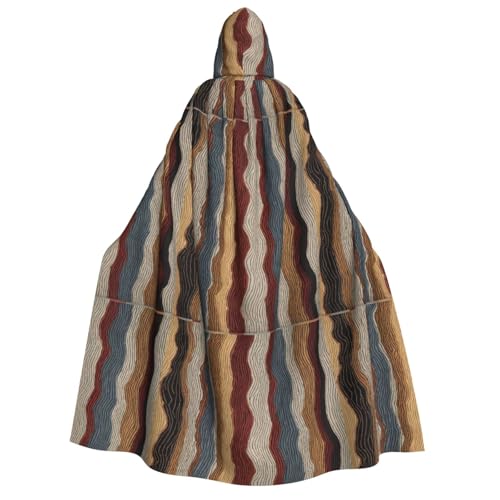 YBAOFU Halloween Hexe Zauberer Kapuzenumhang, Weihnachten Cosplay Kapuzenumhang für Männer und Frauen Mode Gastgeschenke Partyzubehör Kleider Kostüme - Streifen YBAOFU Halloween Hexe Zauberer Kapuzenumhang, Weihnachten Cosplay Kapuzenumhang für Männer und Frauen Mode Gastgeschenke Partyzubehör Kleider Kostüme - Streifen von YBAOFU