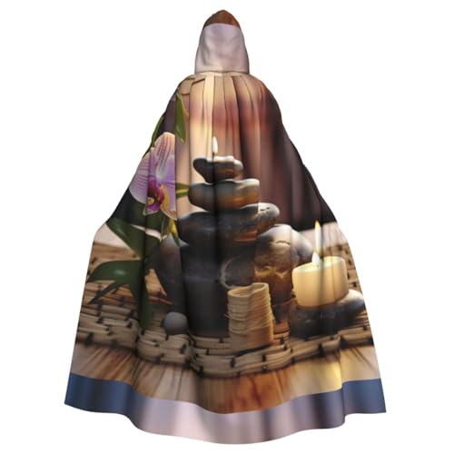 YBAOFU Halloween Hexe Zauberer Kapuzenumhang Kapuzenumhang Weihnachten Cosplay Umhang Erwachsene Männer Frauen Gastgeschenke Partyzubehör Kleidung Kleidung Kostüm Stein von YBAOFU
