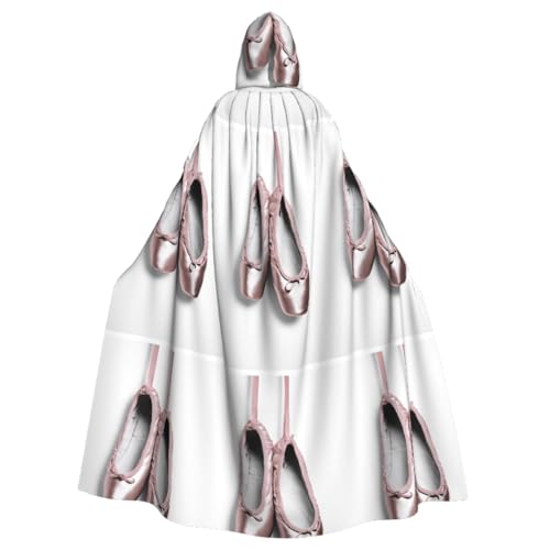YBAOFU Halloween Hexe Zauberer Kapuzenumhang Weihnachten Cosplay Kapuzenumhang Erwachsene Männer Frauen Gastgeschenke Partyzubehör Kleider Kostüm - Tanzschuhe von YBAOFU