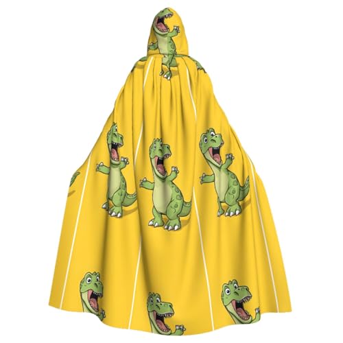 YBAOFU Halloween Hexe Zauberer Kapuzenumhang mit Kapuze Umhang Weihnachten Cosplay Umhang Erwachsene Männer Frauen Gastgeschenke Partyzubehör Kleidung Kostüme Cartoon von YBAOFU