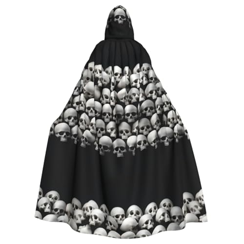 YBAOFU Halloween Zauberer Hexe Kapuzenmantel Umhang Weihnachten Hoodies Umhang Cosplay für Erwachsene Männer Frauen Urlaub Gastgeschenke Partyzubehör Kleider Kleidung Kostüm – Totenkopf YBAOFU Halloween Zauberer Hexe Kapuzenmantel Umhang Weihnachten Hoodies Umhang Cosplay für Erwachsene Männer Frauen Urlaub Gastgeschenke Partyzubehör Kleider Kleidung Kostüm – Totenkopf von YBAOFU